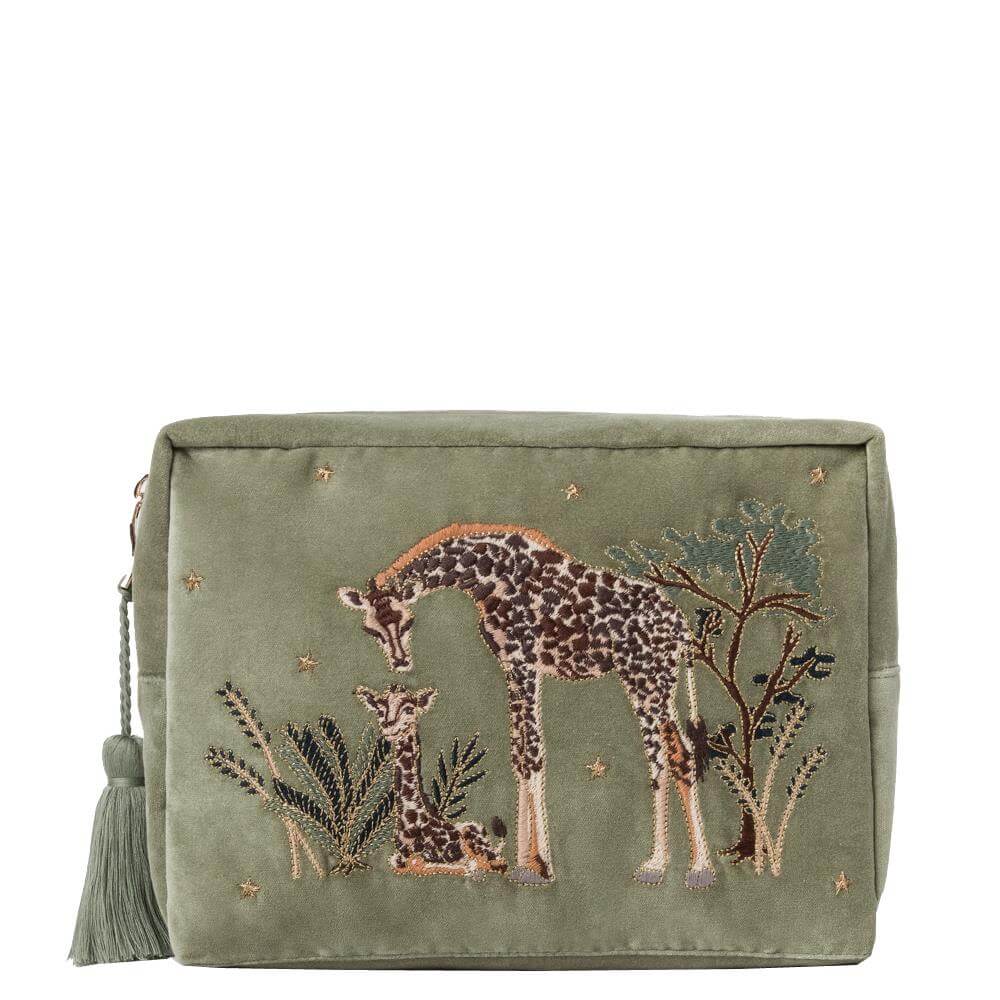 Elizabeth Scarlett Giraffe Mother & Child Wash Bag